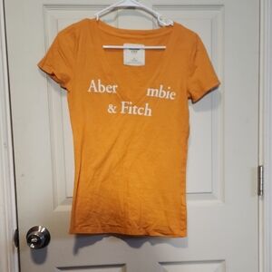 Abercrombie & Fitch Orange T-Shirt